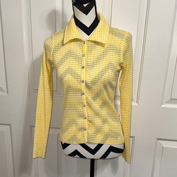 Permanent Vacation Yellow Ritual Cardigan - Picture 2 of 6